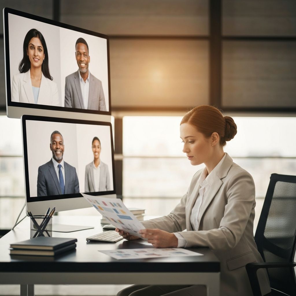 HR-менеджер оцiнює кандидата на спiвбесiдi — фiзiогномiка для пiдбору команди